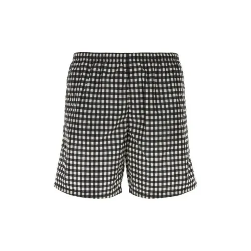 PRADA Swimming Shorts Men Black/White