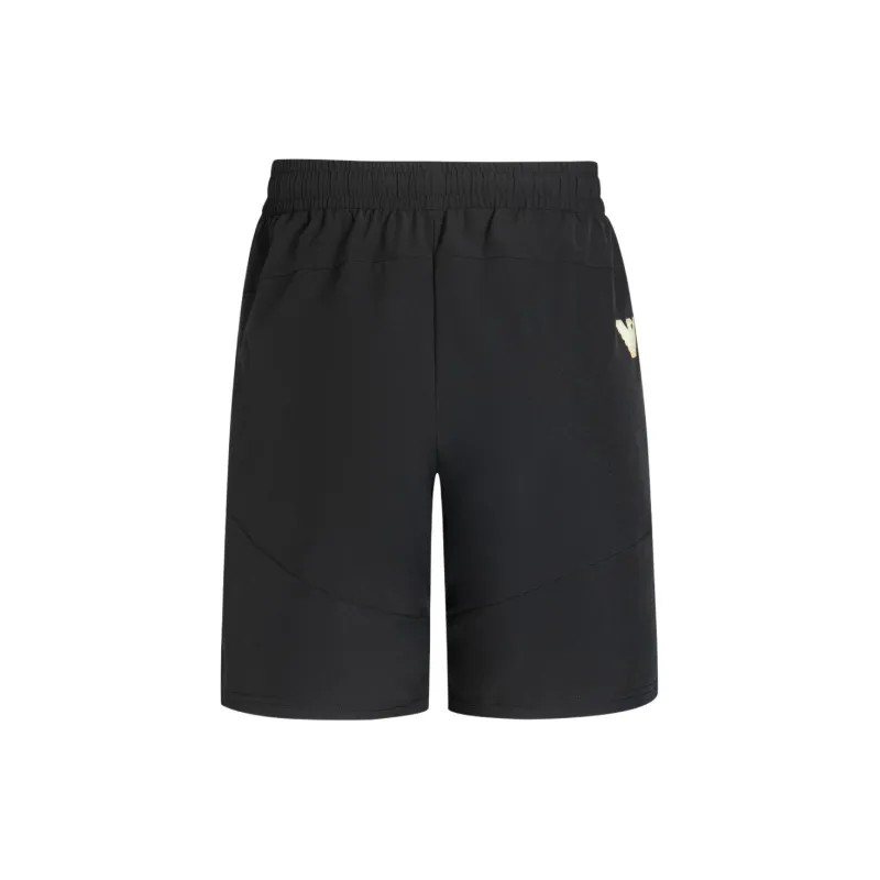 EMPORIO ARMANI EA7 SS24 Casual Shorts Men's Black-1