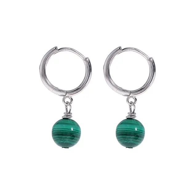 LUXTA Malachite Earrings Unisex-7