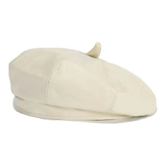 RX UVCUT PU Cortex Berets Women's-2