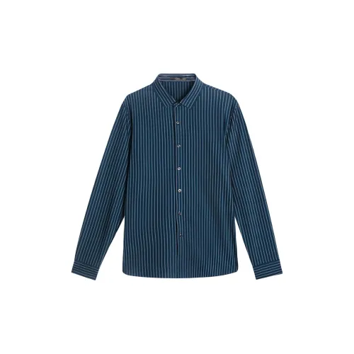 SUNDANCE Shirts Men Peacock Blue