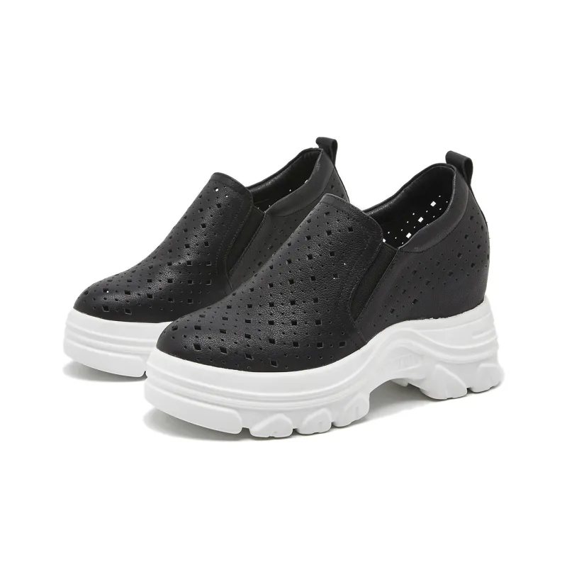 PIERCE GENTRY Casual Single Shoes 5.5cm Women's-2
