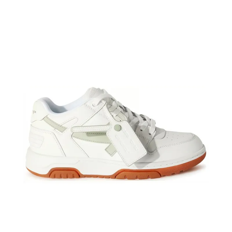 OFF WHITE Out Of Office Low Top Sneaker 'White Brown' Women's-1