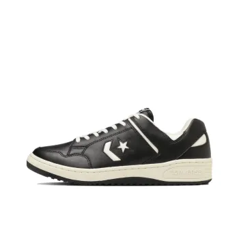 Converse Weapon Slip-Resistant Cushioning Low-Top Skateboard Shoes Unisex Black Beige