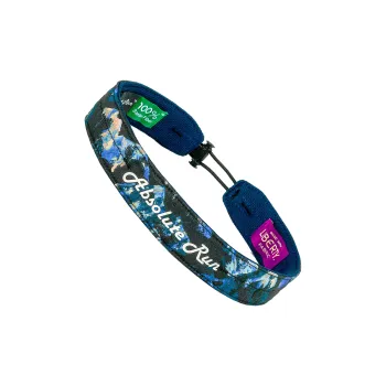 Absolute Run Sweatbands Elastic Moisture-Wicking Antibacterial Running Fitness Yoga Pilates 58±4cm Unisex