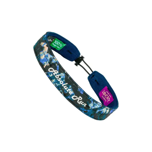 Absolute Run Sweatbands Elastic Moisture-Wicking Antibacterial Running Fitness Yoga Pilates 58±4cm Unisex