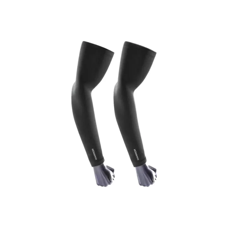 Warrior Ice Silk Sun Protection Sleeves Unisex Black-2