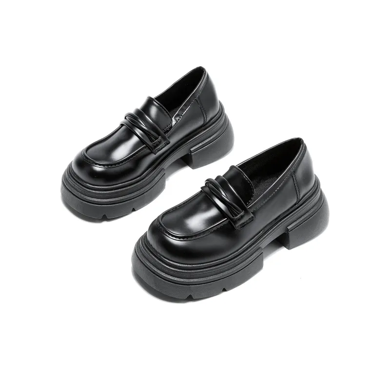 Medd Loafers Ballet Flats High Heel Women's-2