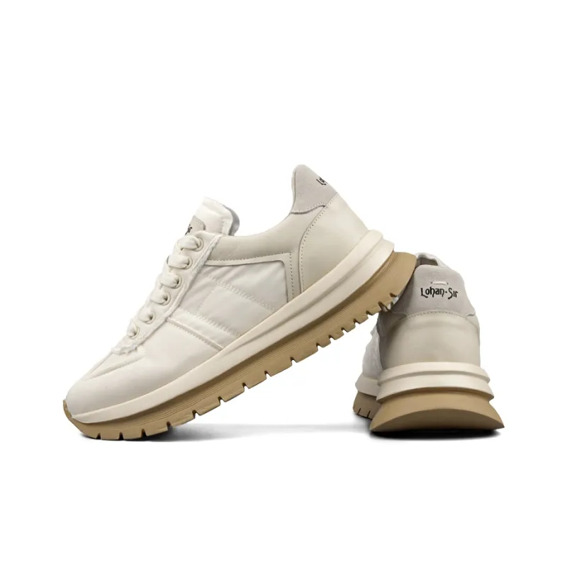 LOHAN·SIR Cushioned Slip-Resistant Breathable Lightweight Low-Top Casual Shoes Men's-9