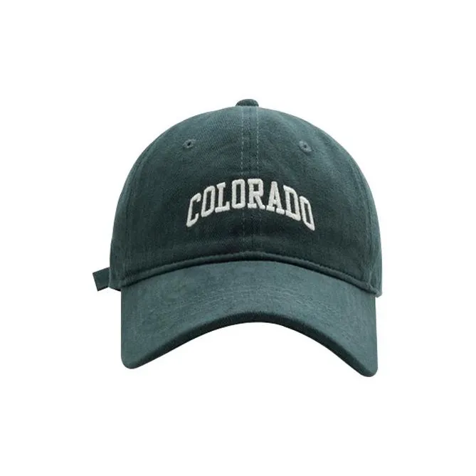 Ai Jiawei Cotton Baseball Caps Unisex Multicolor-17