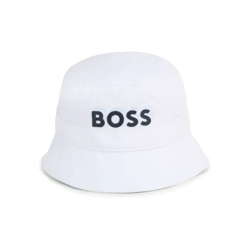 BOSS Kidswear Logo-print Cotton Bucket Hat