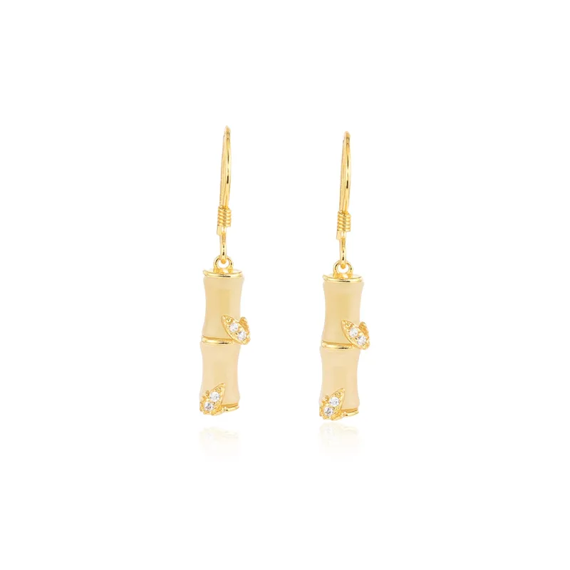 HOLLY RYAN 925 Sterling Silver Jade Earrings Women's Chalcedony-1