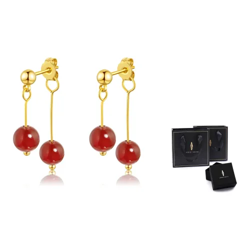 Jodie＆Kevin Jade Earrings Women's Gold