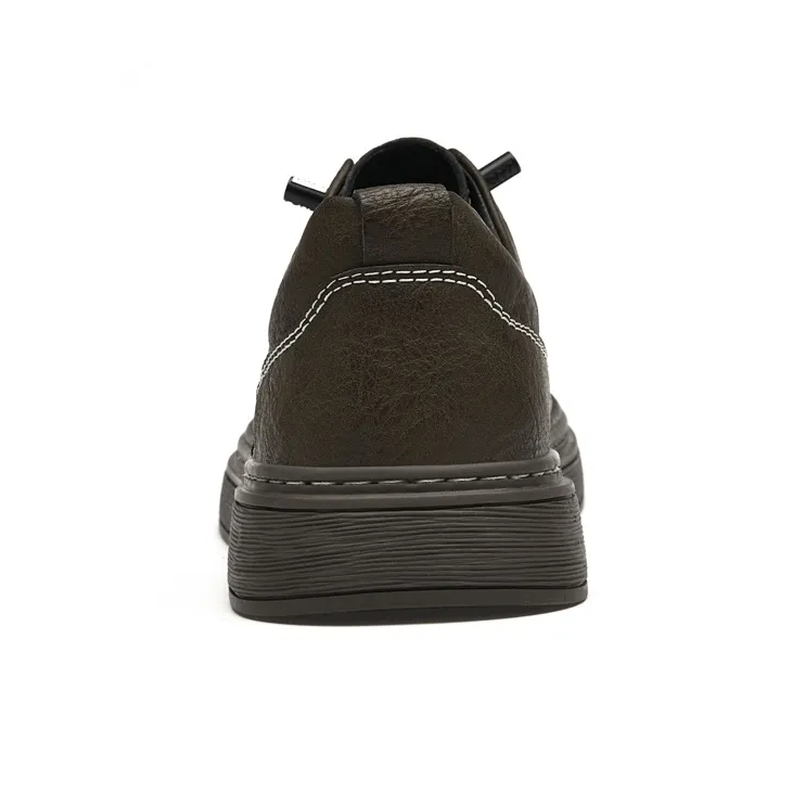 Wen Nai Casual Shoes Men's Brown-4