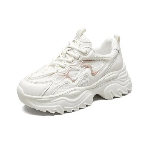 YEARCON Chunky Sneakers Women's Low-Top