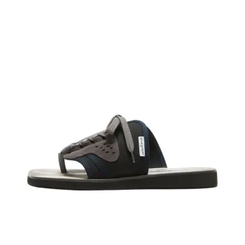 Acne Studios Panelled Lace up Flip Flops