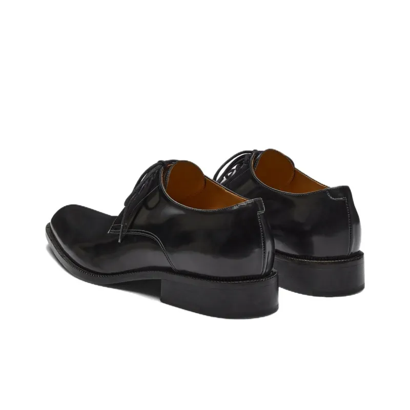 DRIES VAN NOTEN Leather Derby Shoes-3