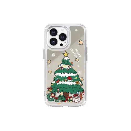 Victory Charge PC Material Christmas Tree Gift Phone Cases Apple/Apple 15PROMAX/14PLUS/13PRO/12/11 Trendy And Cool