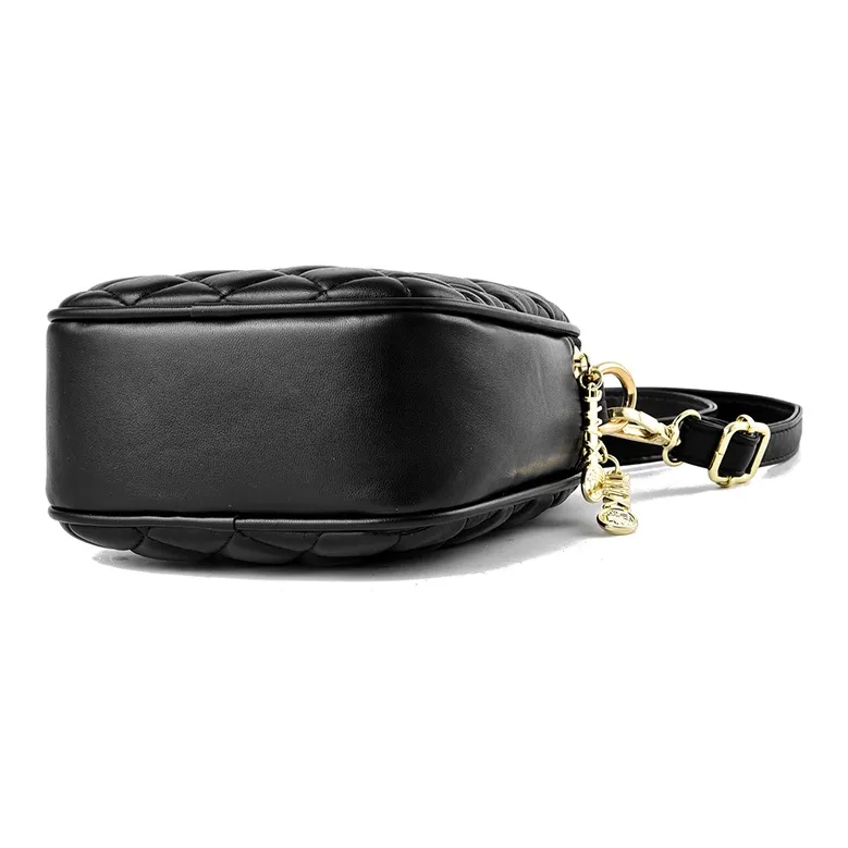 Weymond PU Shoulder Bag Crossbody Bag With Cell Phone Pouch Regular Women's White/Black-4