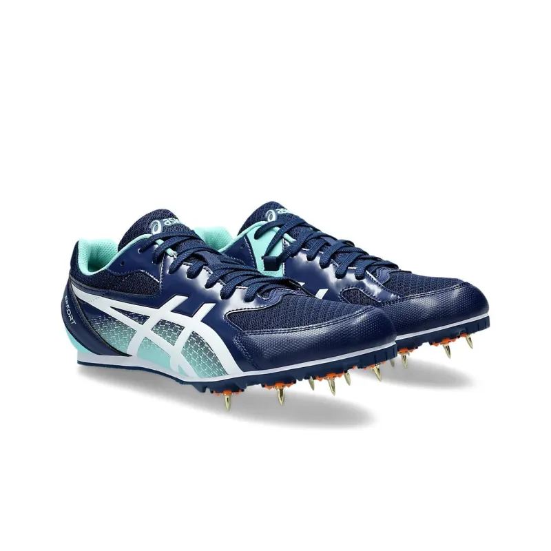 Asics Effort 13 IC/IN Slip Resistant Soccer Shoes Unisex Blue-2