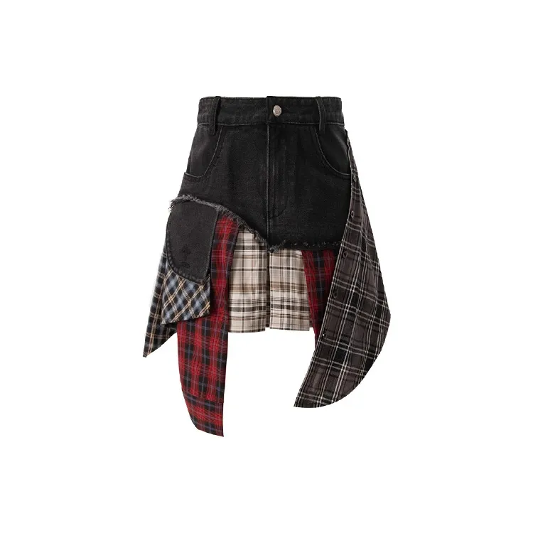UNIFREE Denim Short Skirts Women's-8