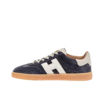 HOGAN Cool Low Top Skateboard Shoes Women's Blue