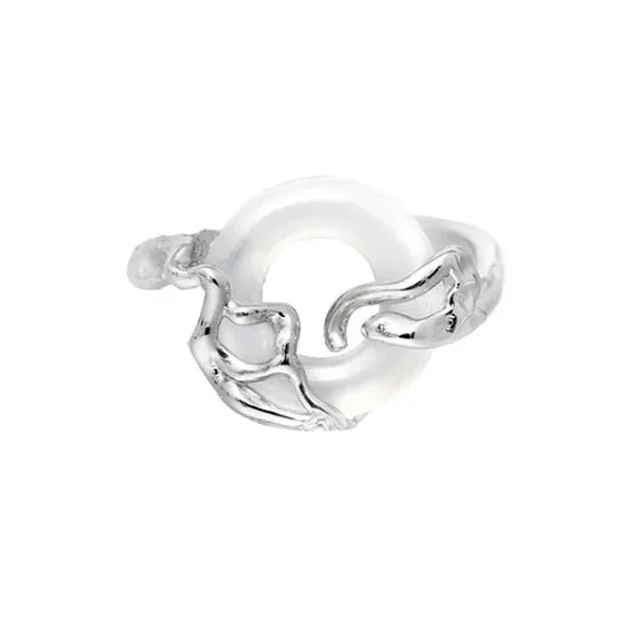 Jingleo Colored Glaze Rings Unisex-3