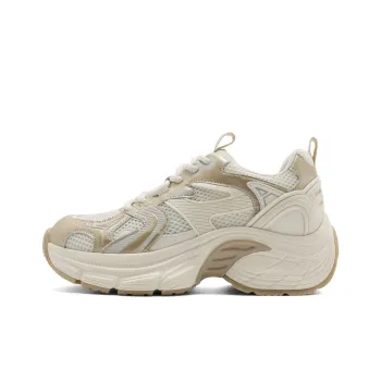 BELLE Low Top Chunky Sneakers Women's Gold, Green, Rose Red