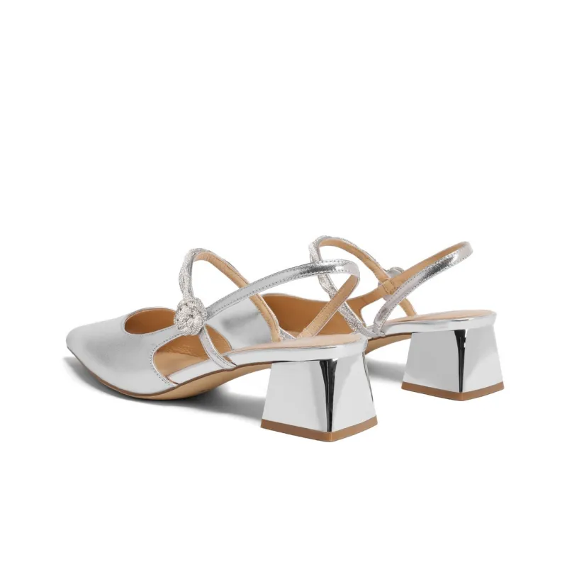 BELLE Block Heel High Heels 4.5cm Women's-3