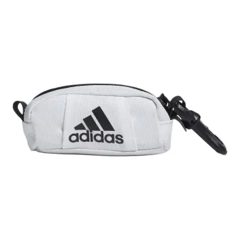 Adidas Recycled Polyester Plain Weave Fabric Polyester Ball Box Storage Bags Men's White
