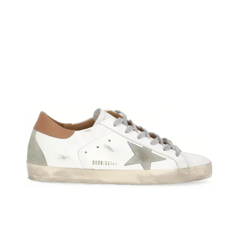 Golden Goose Super-Star White Tan Women's-1