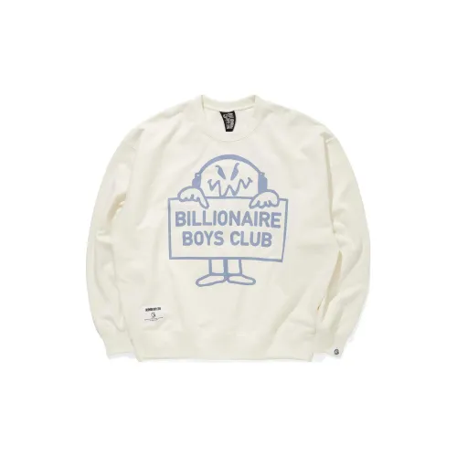 BILLIONAIRE BOYS CLUB Kei Tanaka Co-brand Sweatshirts Unisex White