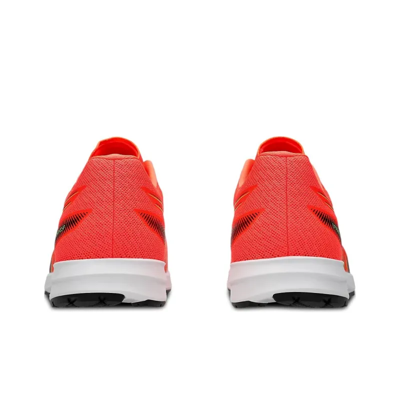 Asics Lyteracer 4 Slip Resistant Low Top Running Shoes Men's Red Black-5