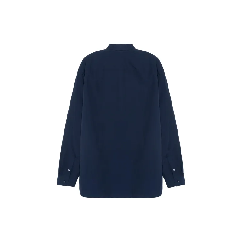 Burberry Shirts Men Dark Blue-1