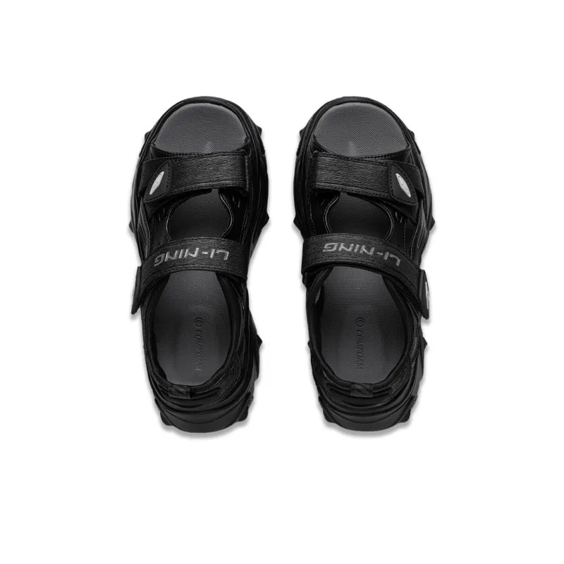 LiNing Soft Coca Beach Sandals Women's Black-3