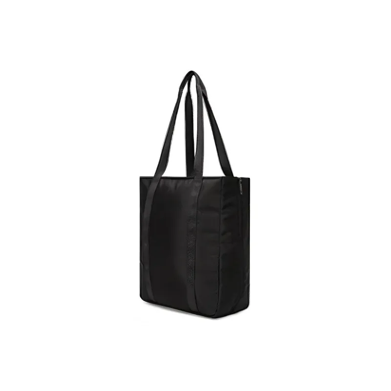 Skechers Fabric Tote Bag Shopping Bag Handbag Shoulder Bag Large Size Unisex Carbon Black-2