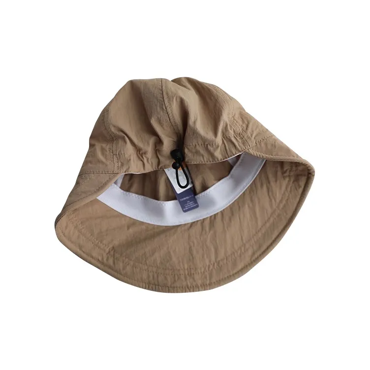 Lagur Sunscreen Fiber Fabric Bucket Hats Women's-3