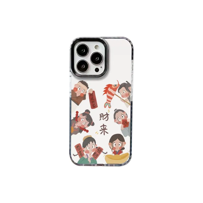 Victory Charge TPU Material Money Phone Cases For Apple IPhone15promax/14plus/13pro/12pro/11 Trendy And Cool Trendy-4