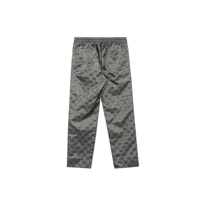 GUCCI Monogram pattern Track Pants-1