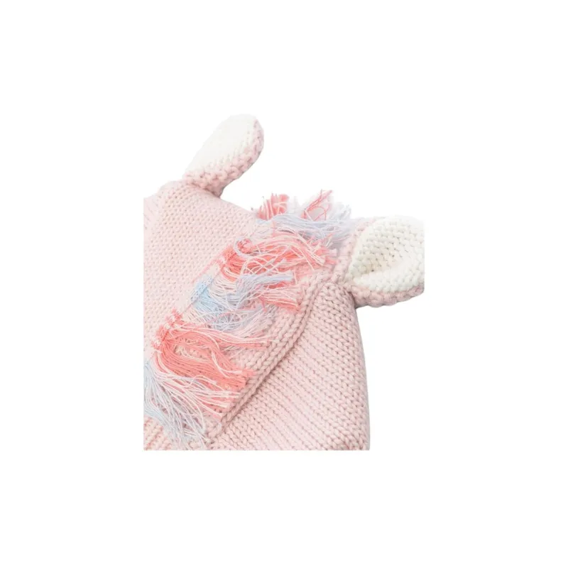 Stella McCartney Kids Fringe-detail Organic-cotton Beanie-1