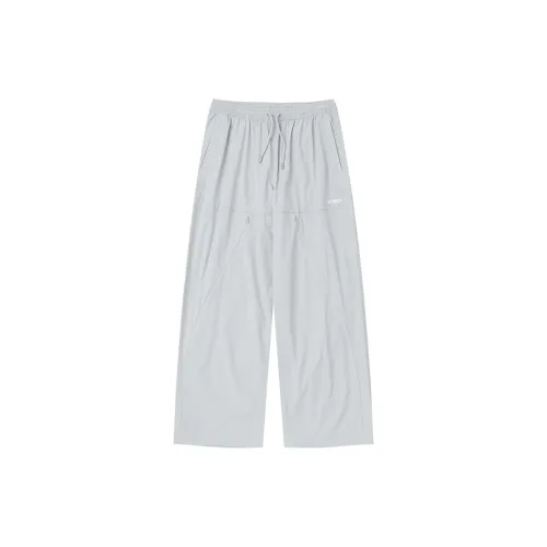 Nerdy Casual Pants Men Light Gray