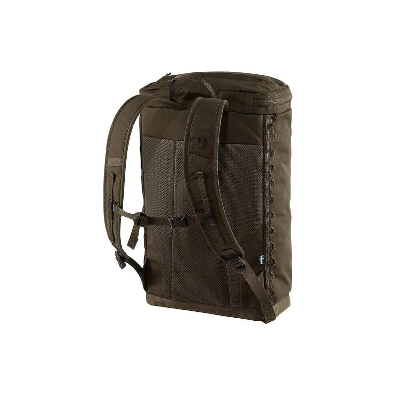 Fjallraven Polyester With Cotton Backpack Regular Unisex Dark Olive-2