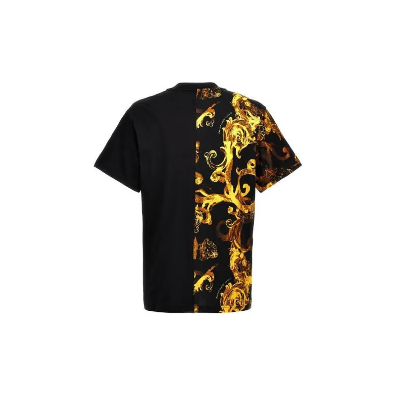 VERSACE JEANS COUTURE Baroque Printed Crewneck T Shirt-1
