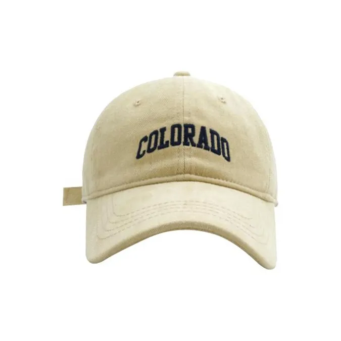 Ai Jiawei Cotton Baseball Caps Unisex Multicolor-16