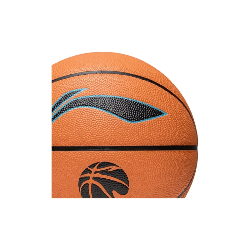 LiNing Microfiber Leather Basketball Yellow Size 7 Standard Match Unisex-4