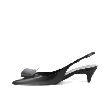 PRADA 60mm Fold-detail Leather Pumps