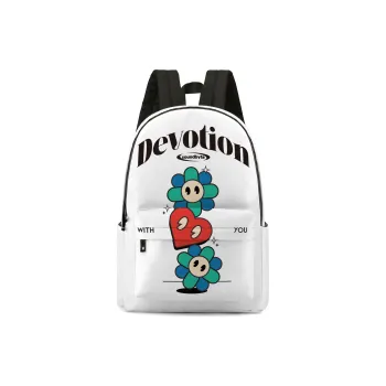 ONRF Polyester Backpack Unisex White