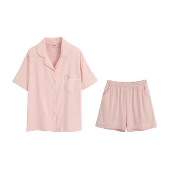 Huggy Kissy Pajama Set Women's Foam Pink