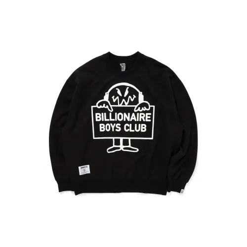 BILLIONAIRE BOYS CLUB Kei Tanaka Co-brand Sweatshirts Unisex Black