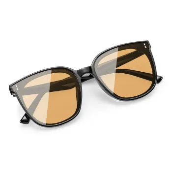 ENFANTIN Round Sunglasses Unisex Black Frame
